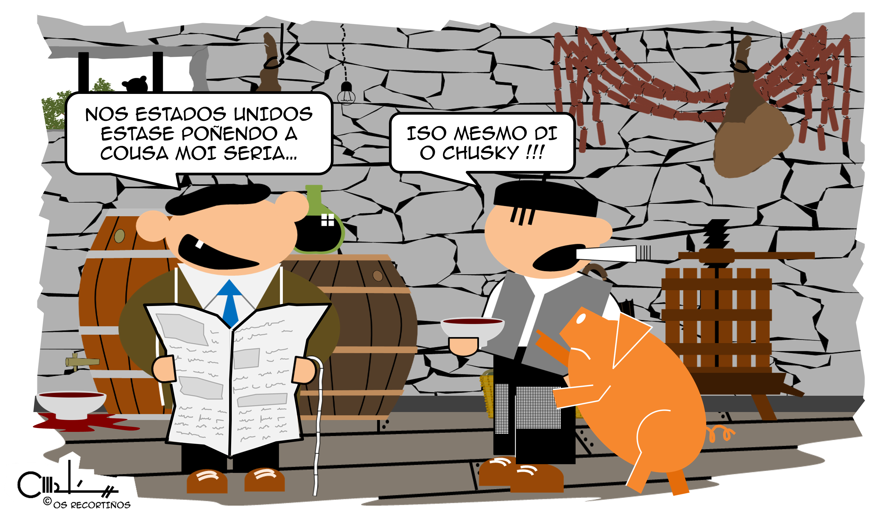 os recortiños POLITÓLOGO