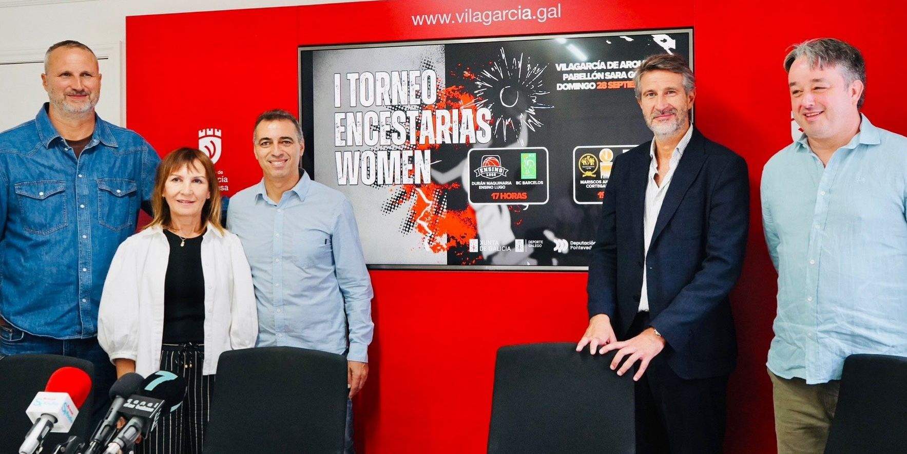 Presentación del I Torneo EncestaRías Woman