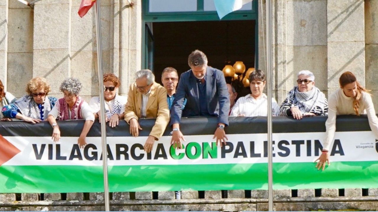 Campaña "Vilagarcía con Palestina"
