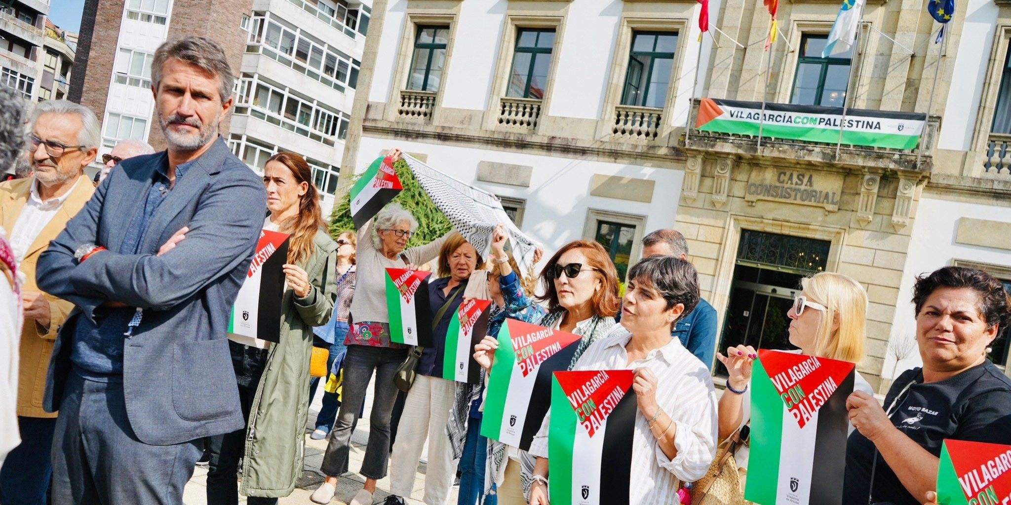 Campaña "Vilagarcía con Palestina"