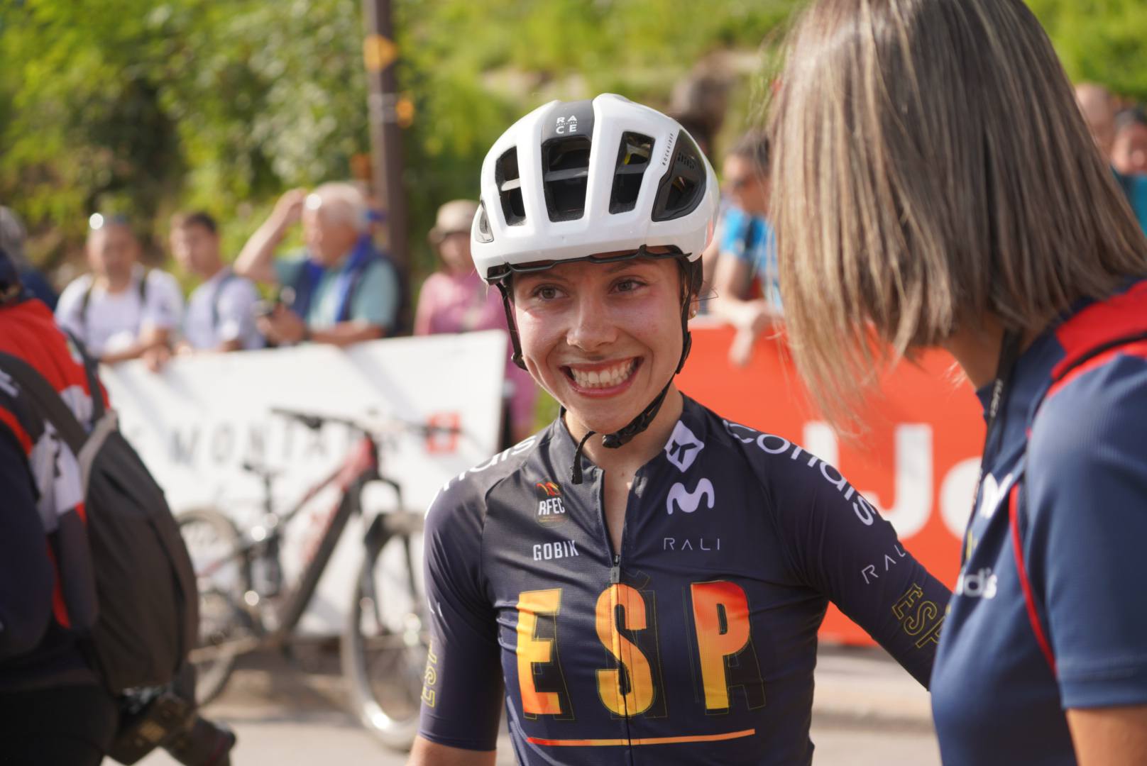 Lorena Patiño, en el Mundial de XCO de Valais en Suiza