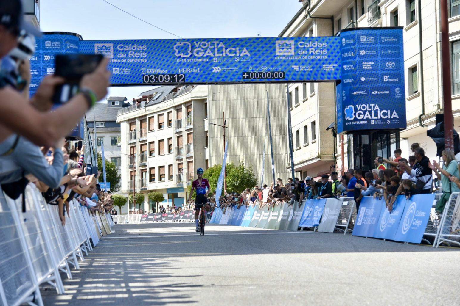 Segunda etapa de la Volta Galicia 2025 en Caldas de Reis