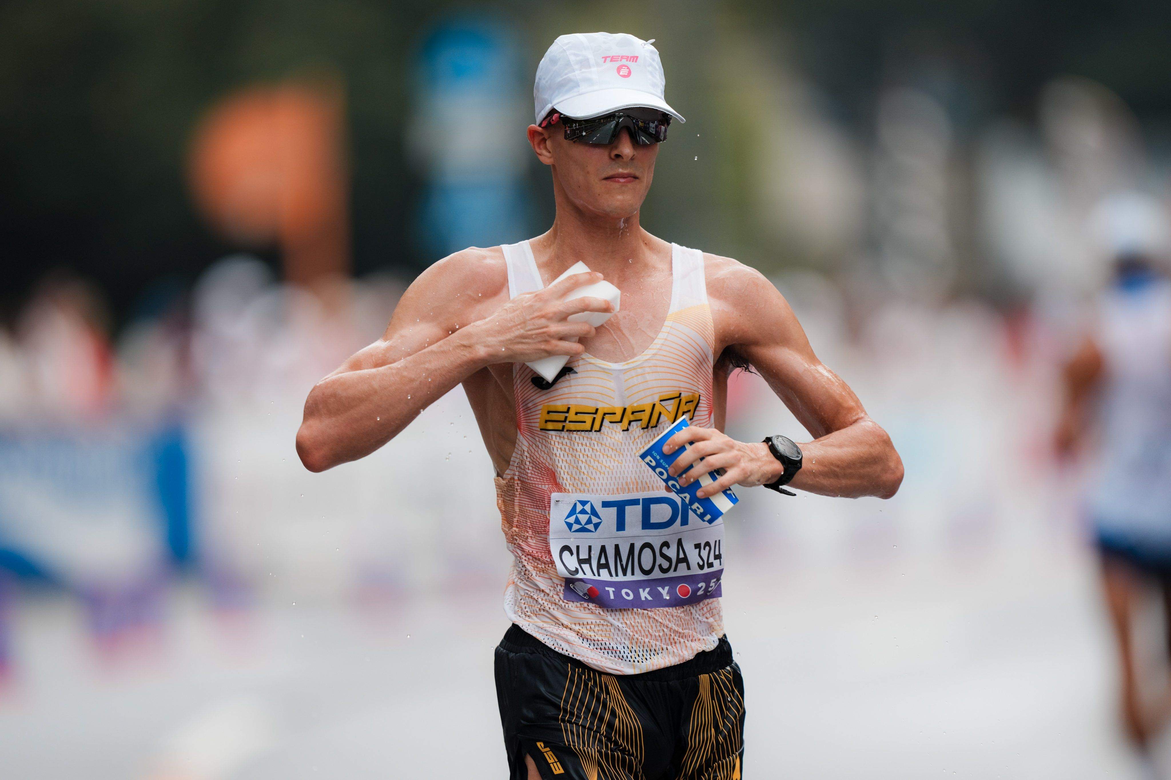 Dani Chamosa, en el Mundial de Tokio