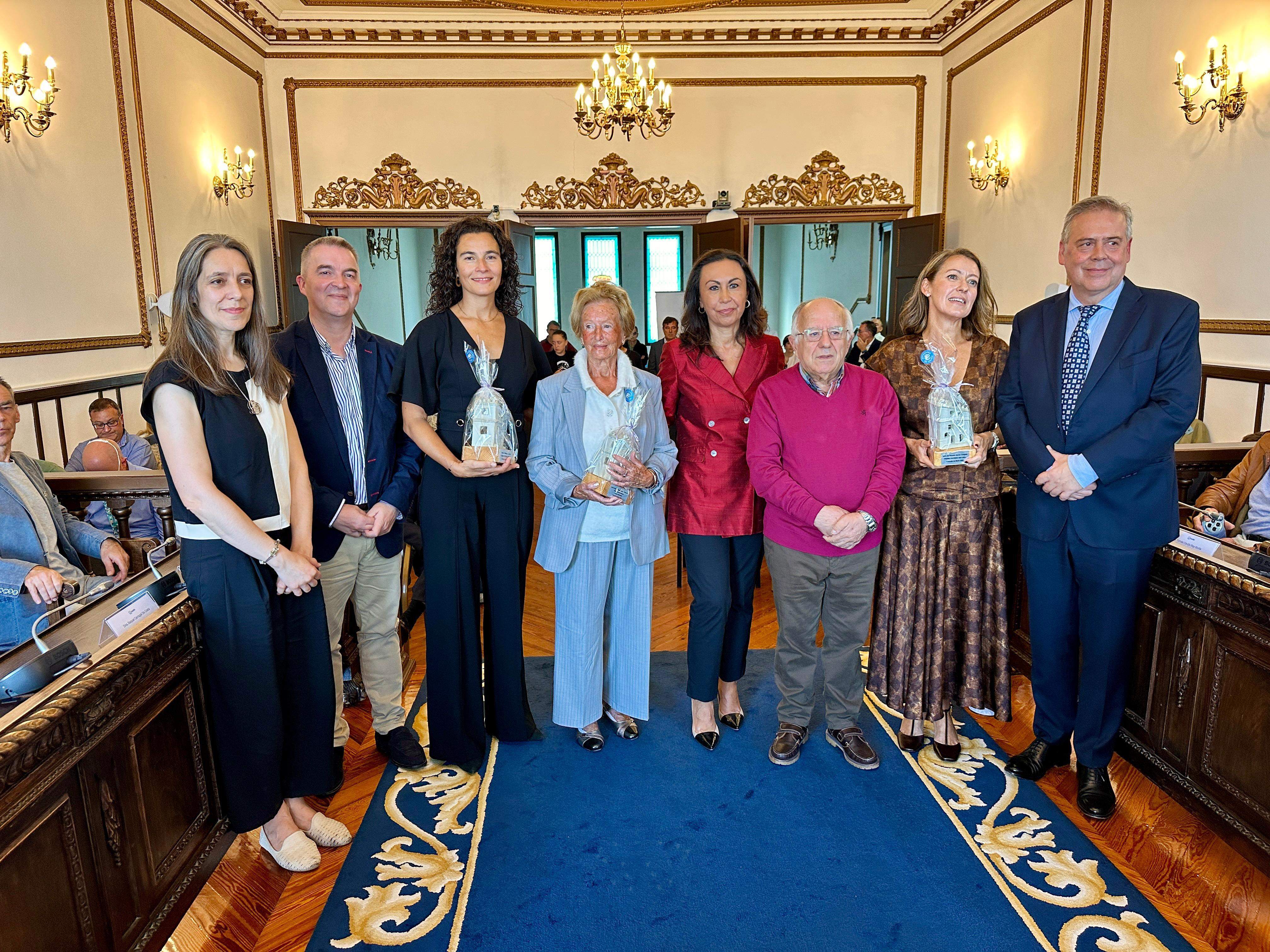 Entrega de los 'Premios Facendo Historia' en Marín