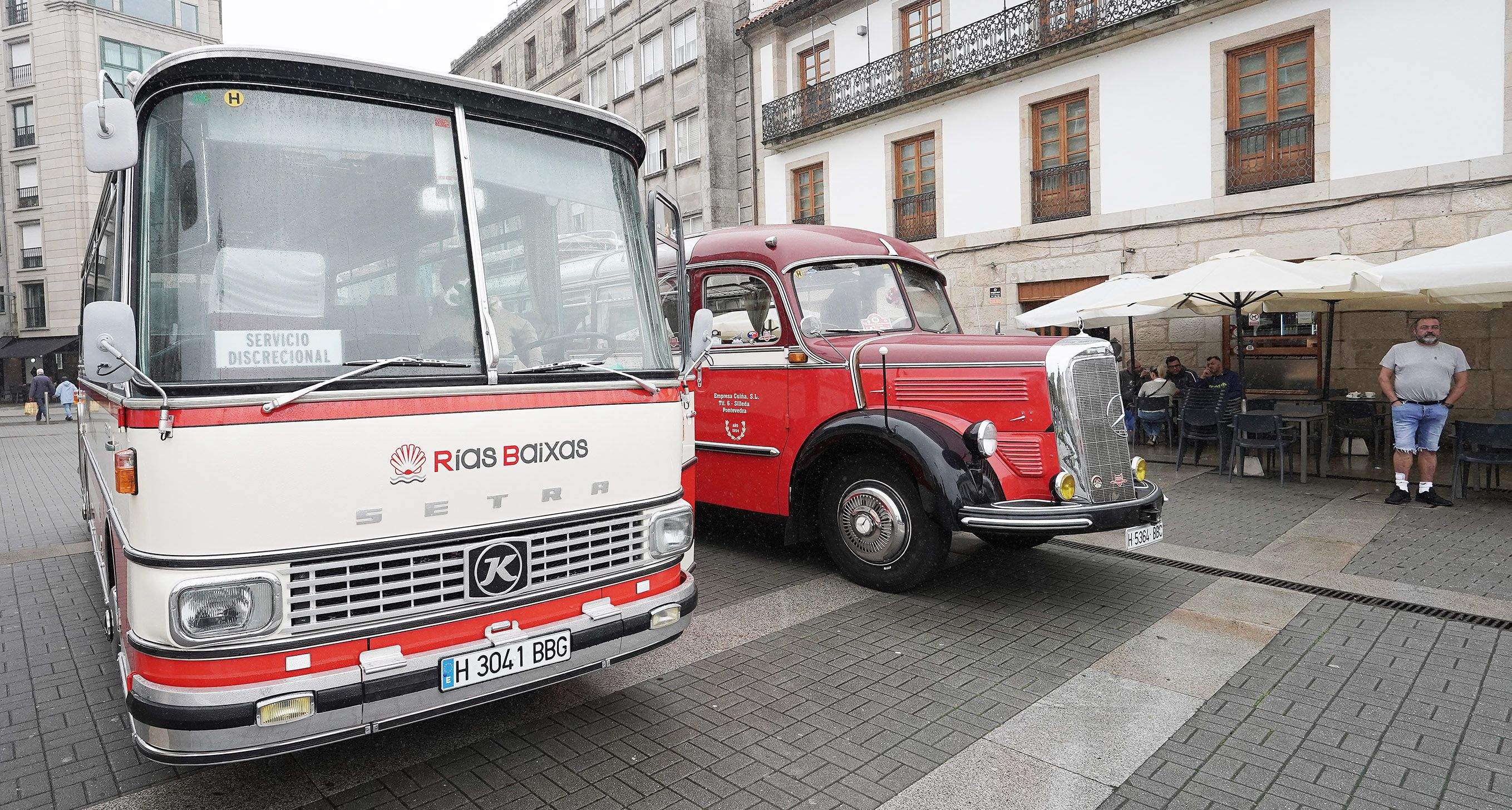 Concentración vehículos clásicos y antiguos Cidade de Pontevedra