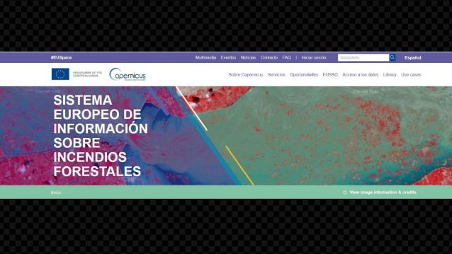 Sistema europeo de información sobre incendios forestais Sistema europeo de información sobre incendios forestais