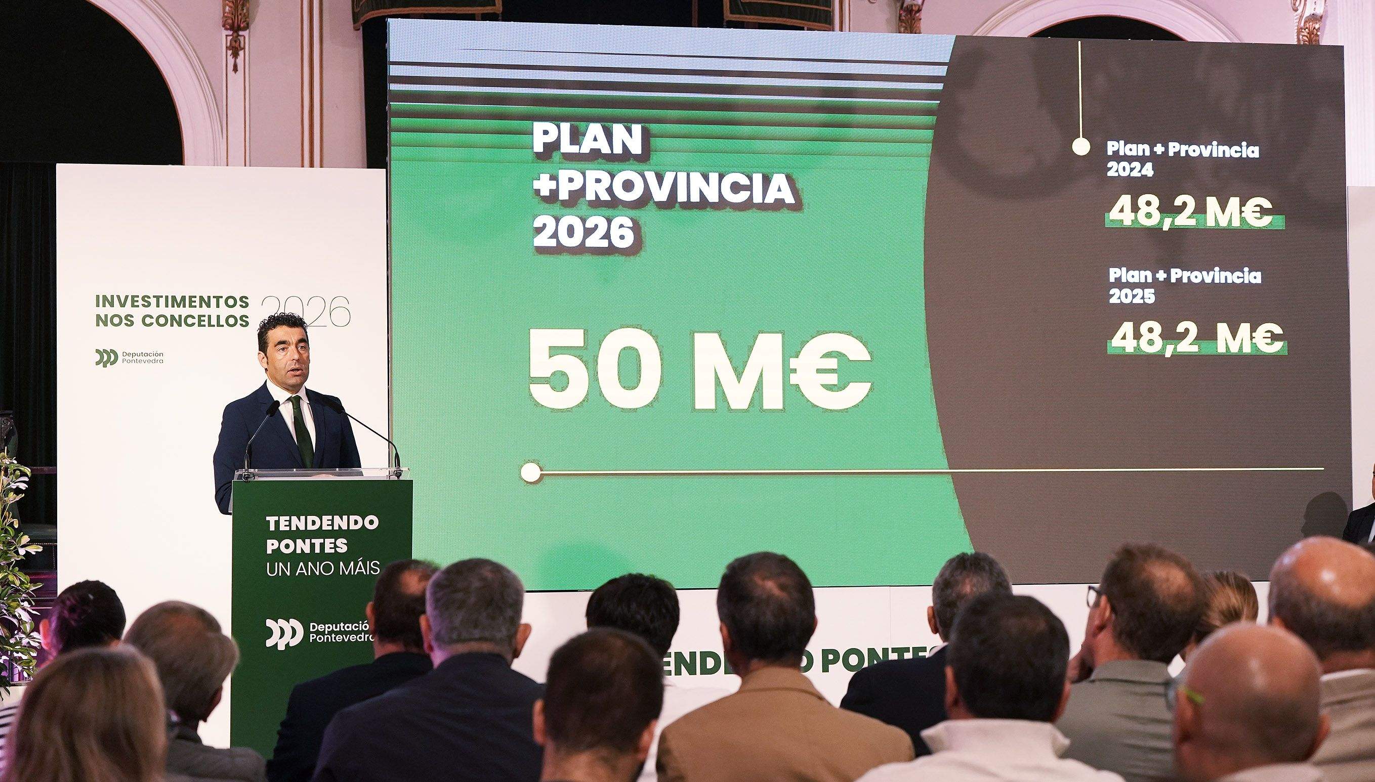 A Deputación presenta os investimentos en municipios durante 2026 A Deputación presenta os investimentos en municipios durante 2026