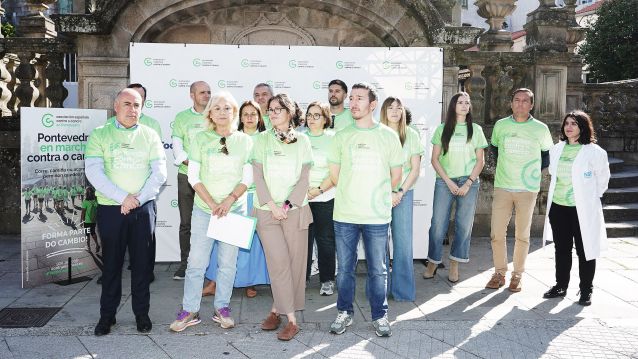 Presentación da VIII edición de 'Pontevedra en marcha contra o cancro'