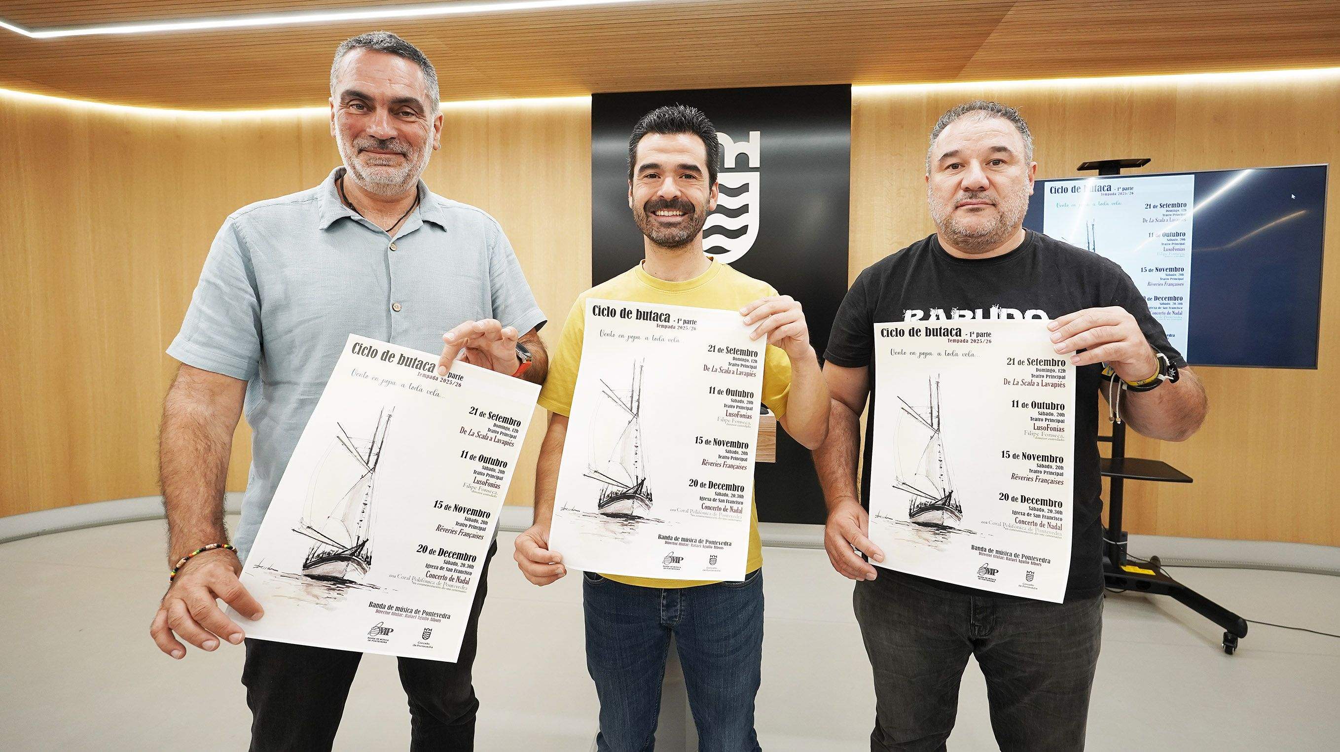 Presentación del Ciclo de Butaca de la Banda de Música de Pontevedra