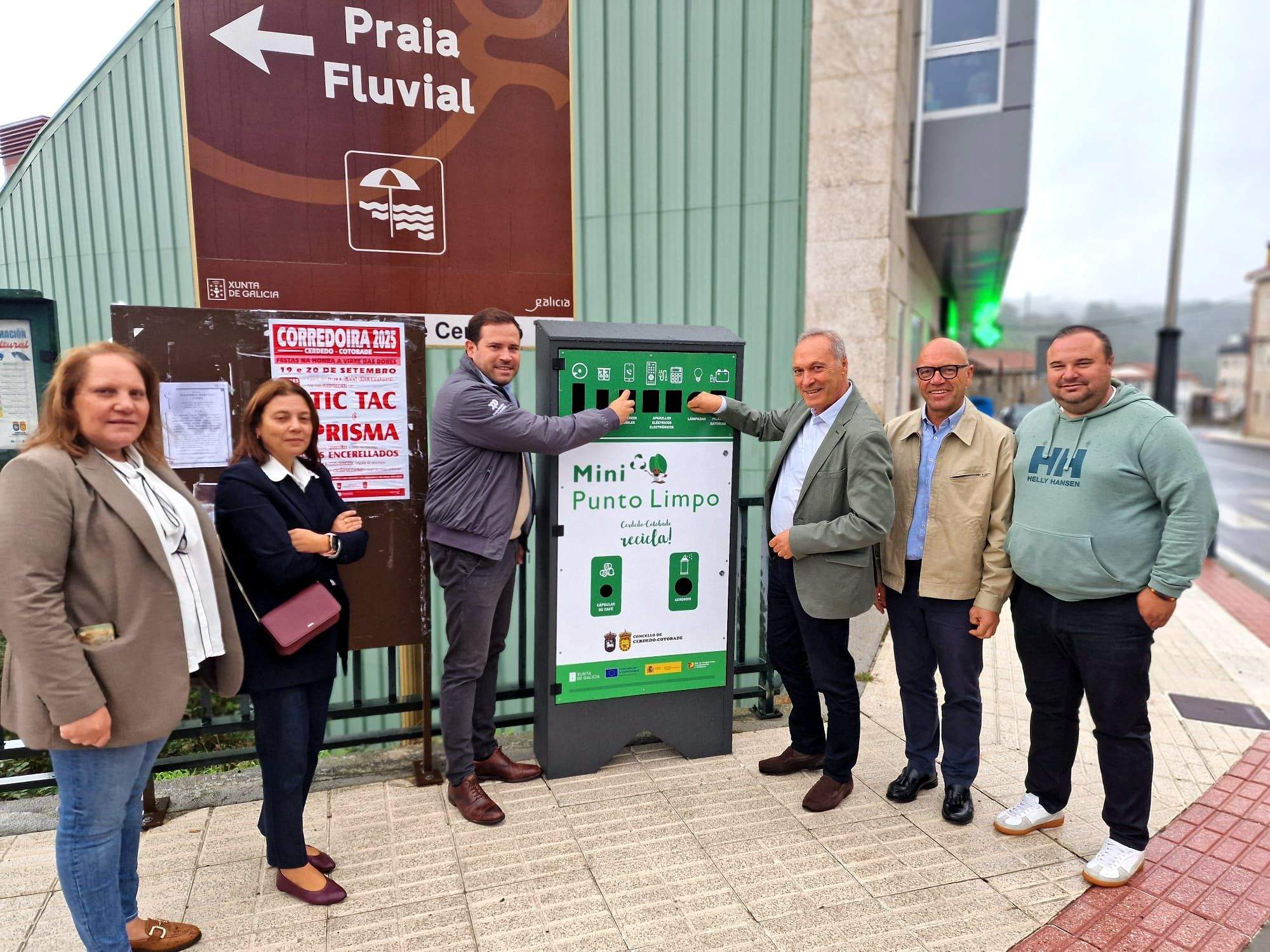 Novo punto limpo de aparellos electrónicos en Cerdedo Cotobade