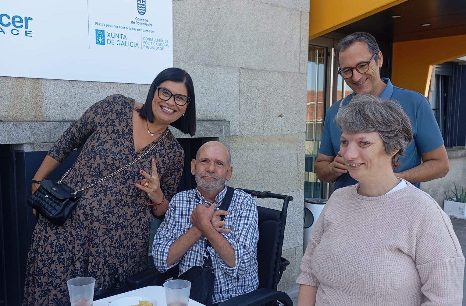 Primeiro aniversario da residencia de Amencer Aspace