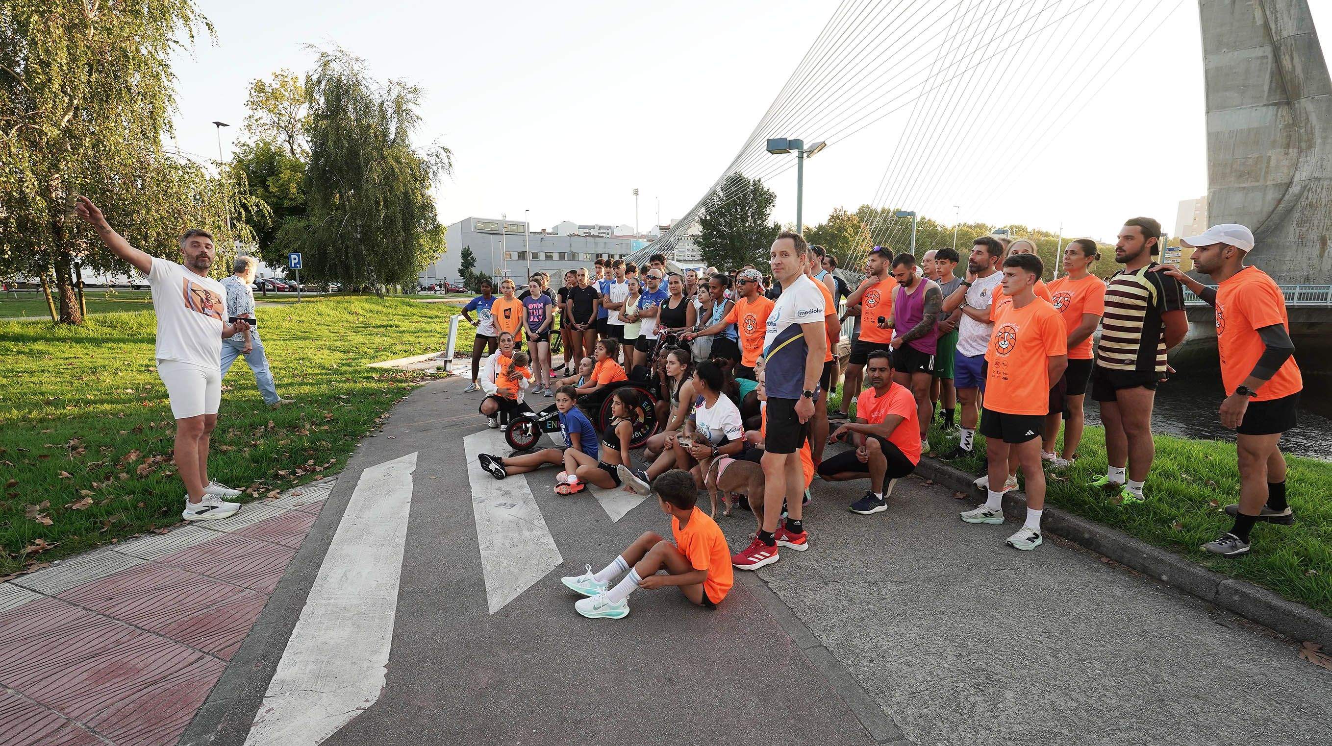 Promoción da Carreira Solidaria de Leo Promoción da Carreira Solidaria de Leo