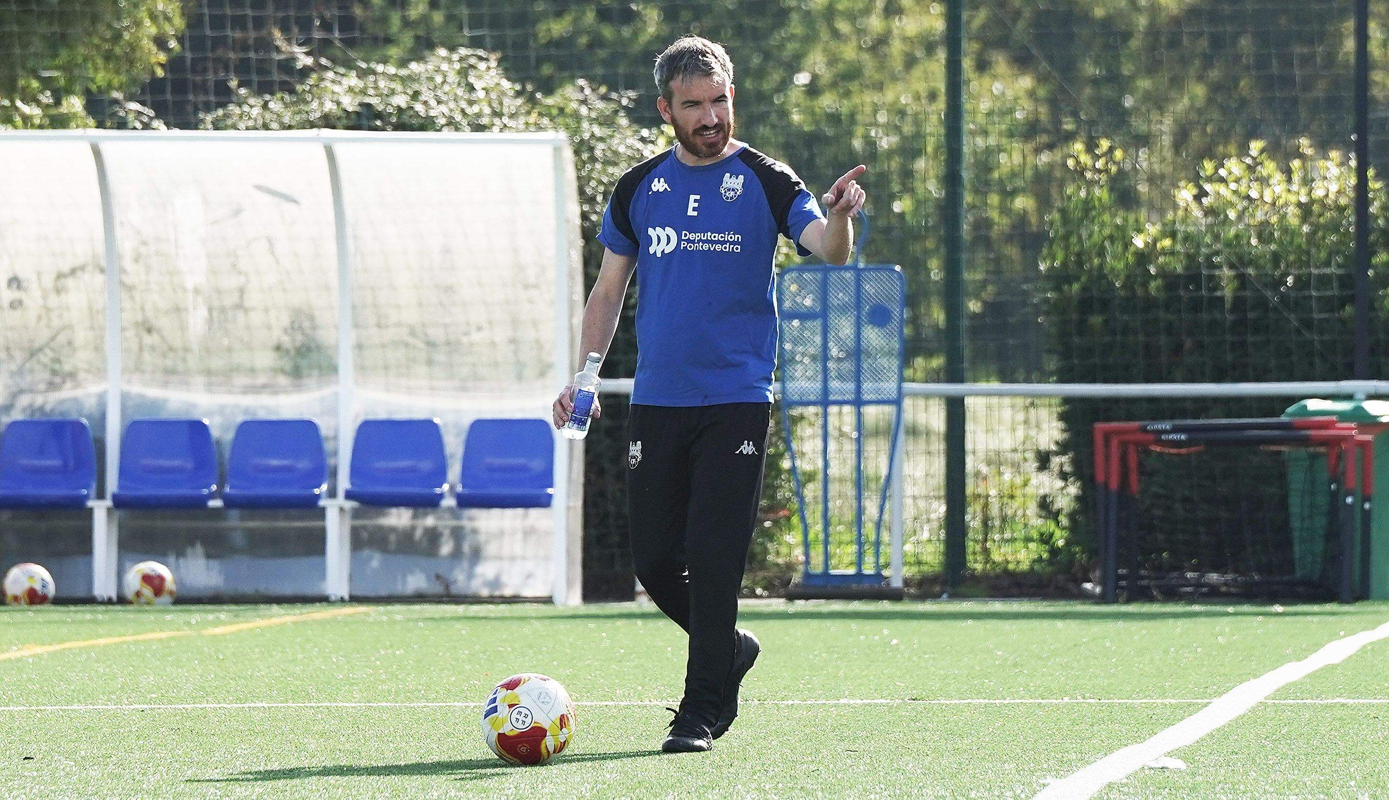 Adestramento do Pontevedra 25-26 en A Xunqueira