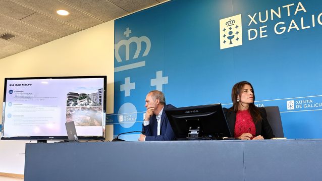 A conselleira falou sobre o PIA de San Mauro A conselleira falou sobre o PIA de San Mauro