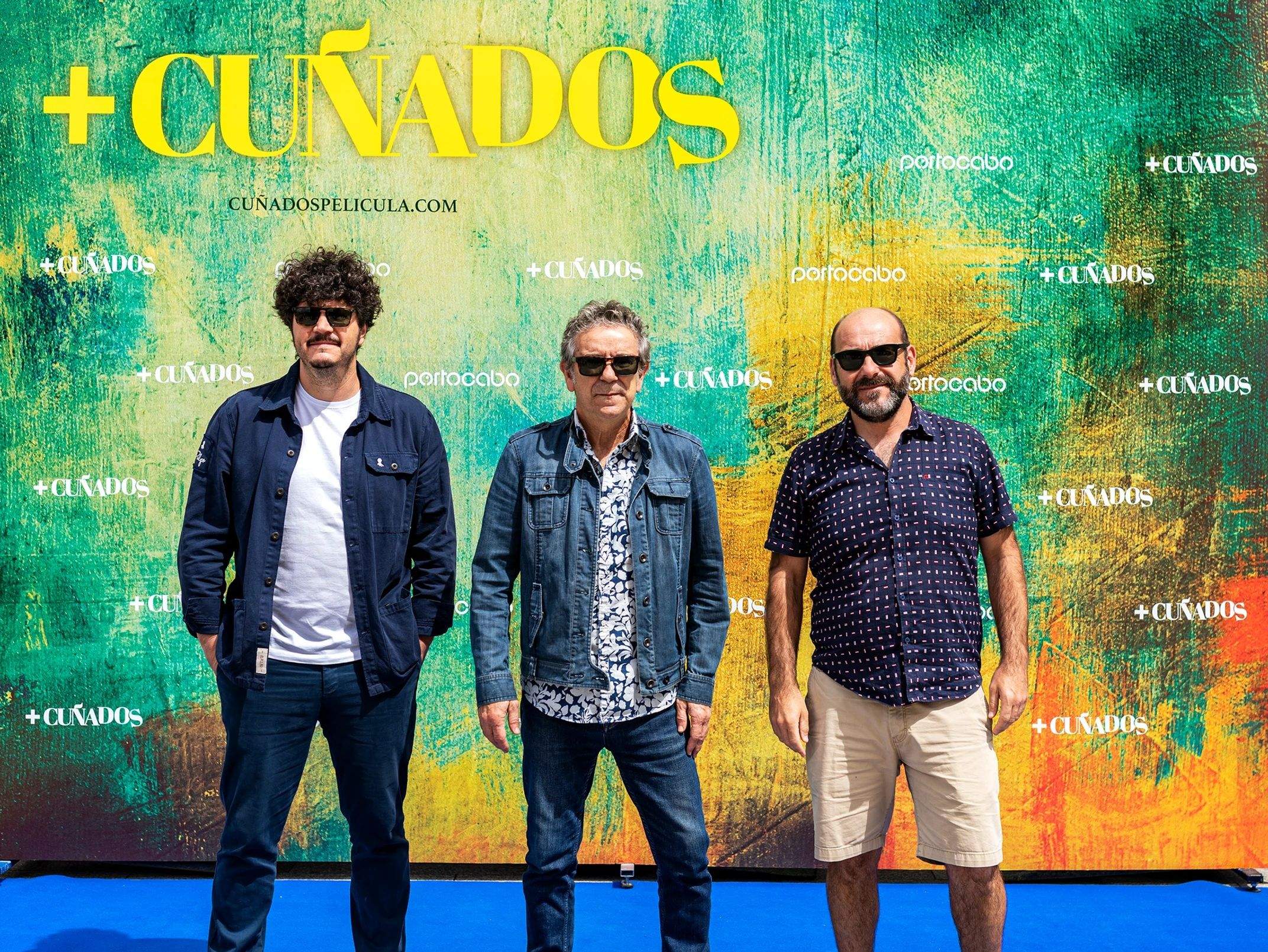 Protagonistas da película +Cuñados