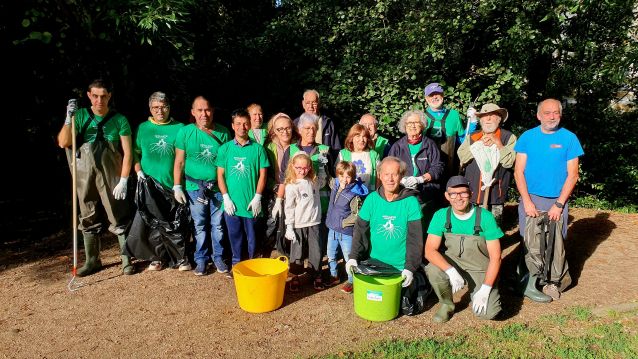 Vaipolorío y Fundación Juan XXIII en la XVIII Limpieza Simultánea de Ríos Vaipolorío y Fundación Juan XXIII en la XVIII Limpieza Simultánea de Ríos