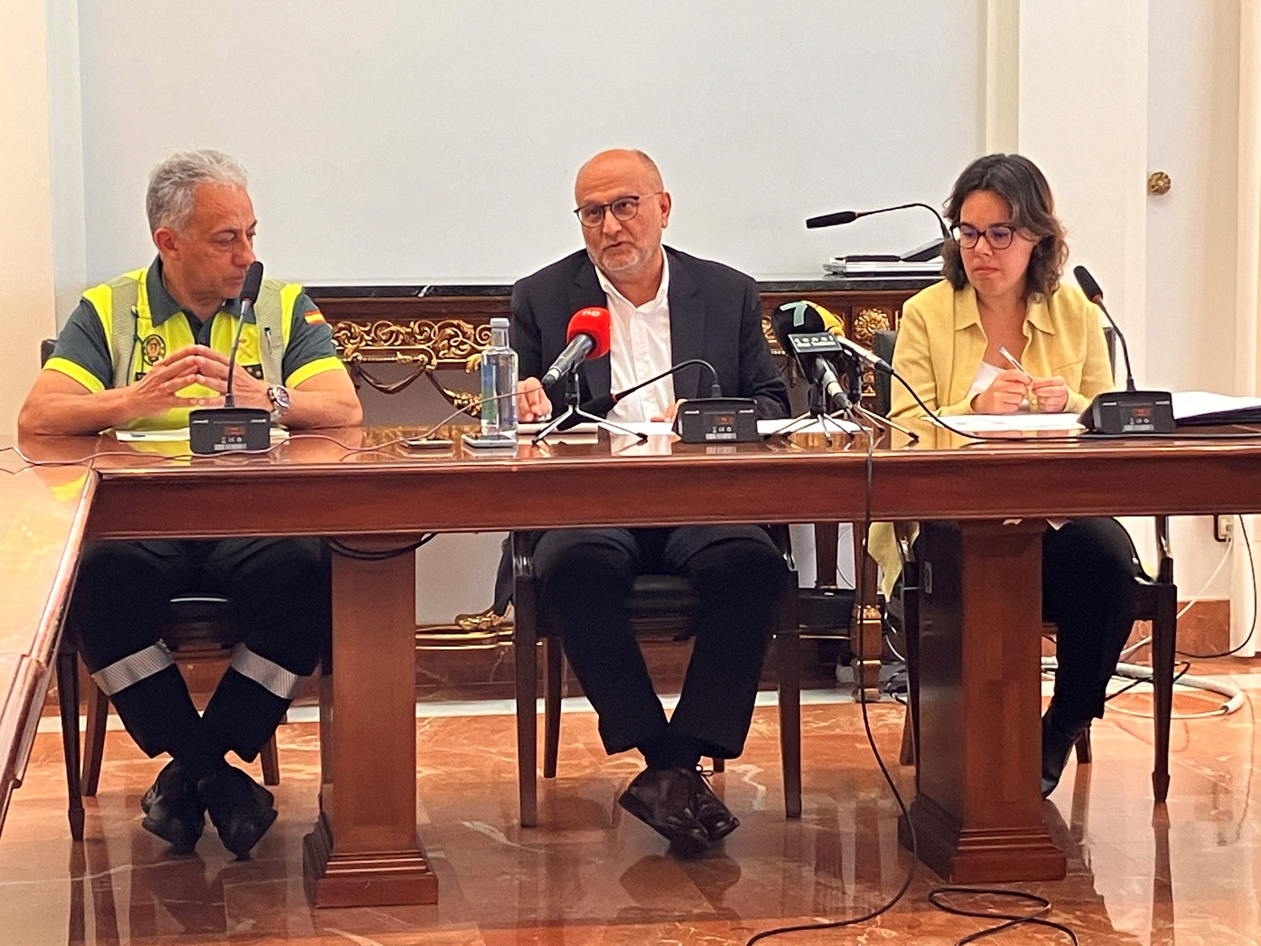 Antonio Pérez Piteira, Abel  Losada y Paula Yubero
