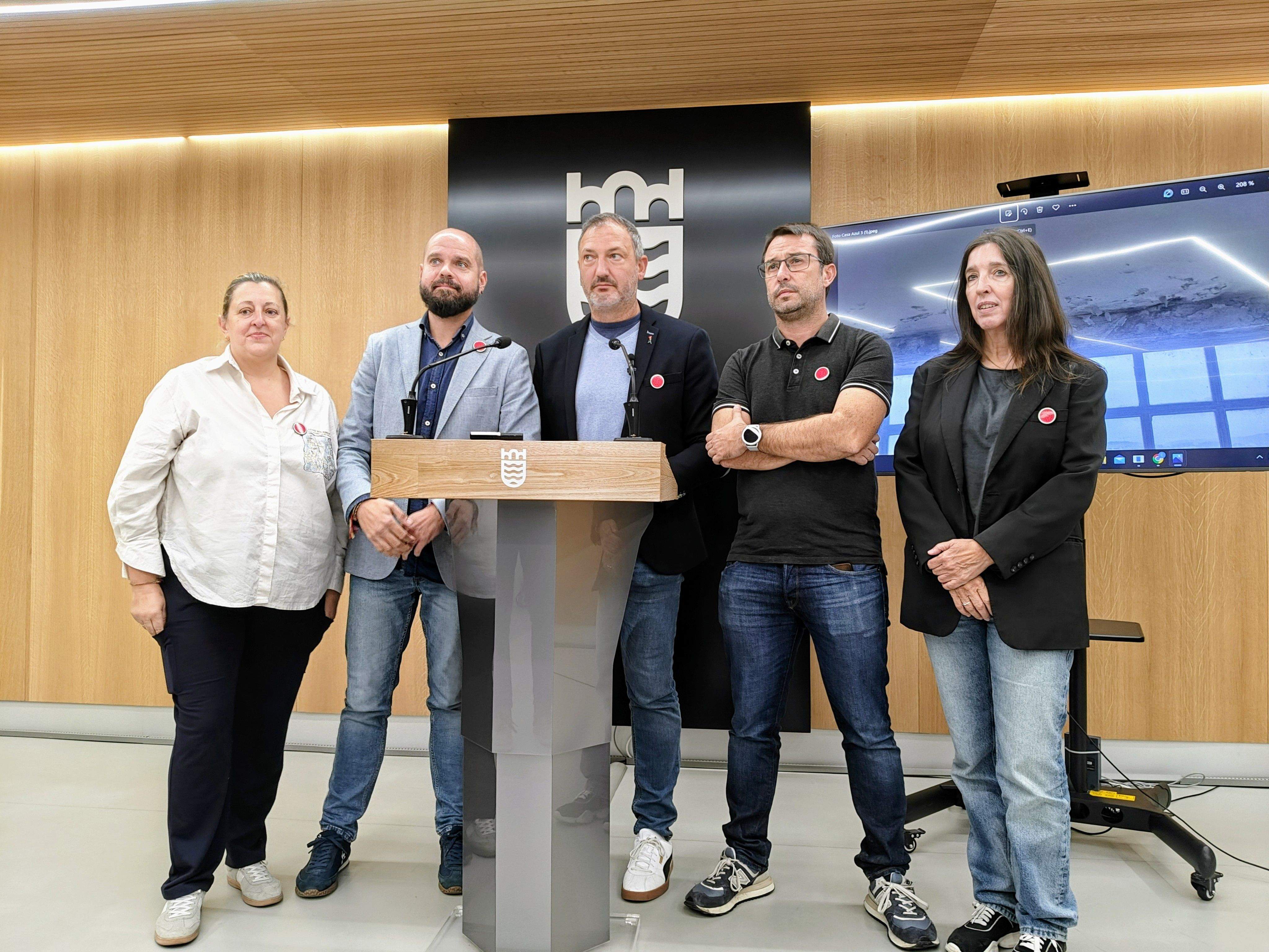 Concejales de la agrupación socialista de Pontevedra