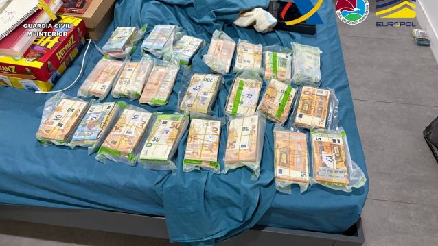 Actuación de la Guardia Civil en la operación Silbo