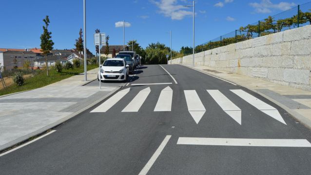 Rúa San Antonio, en Sanxenxo