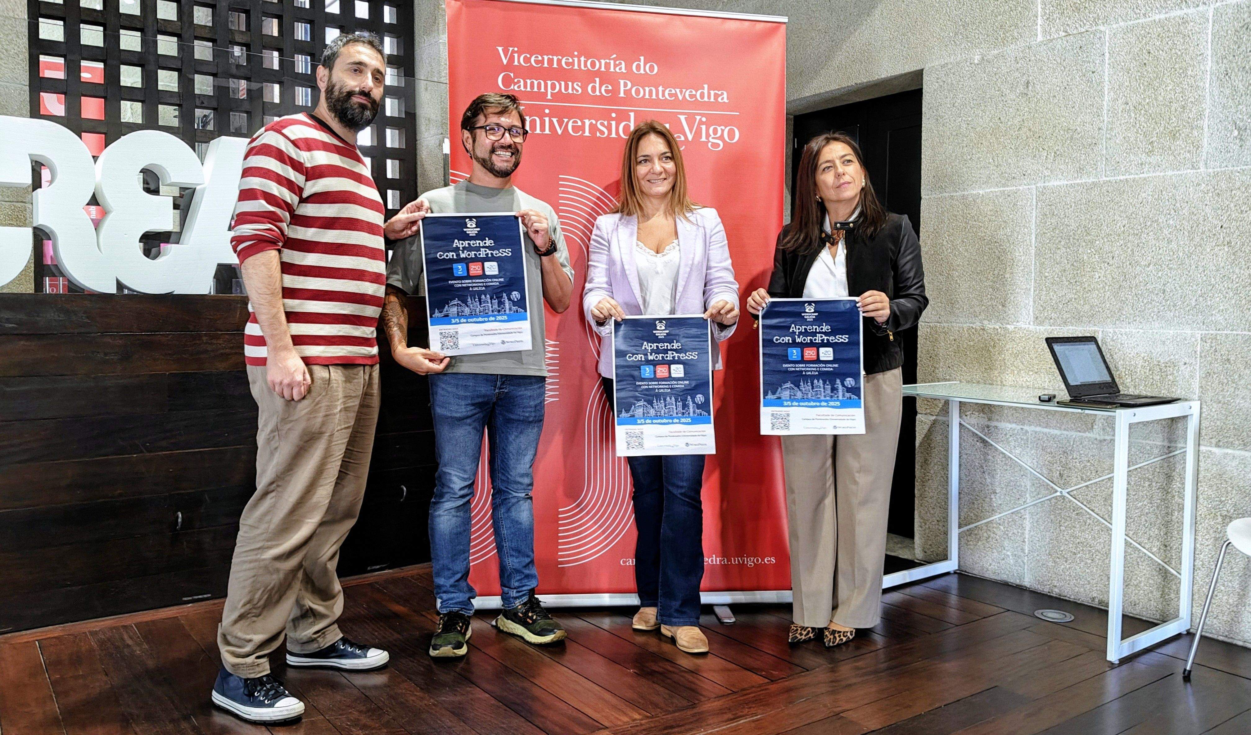 Presentación da WordCamp Galicia 2025