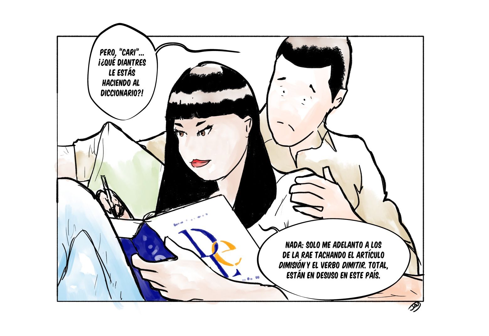 RAE dimisión