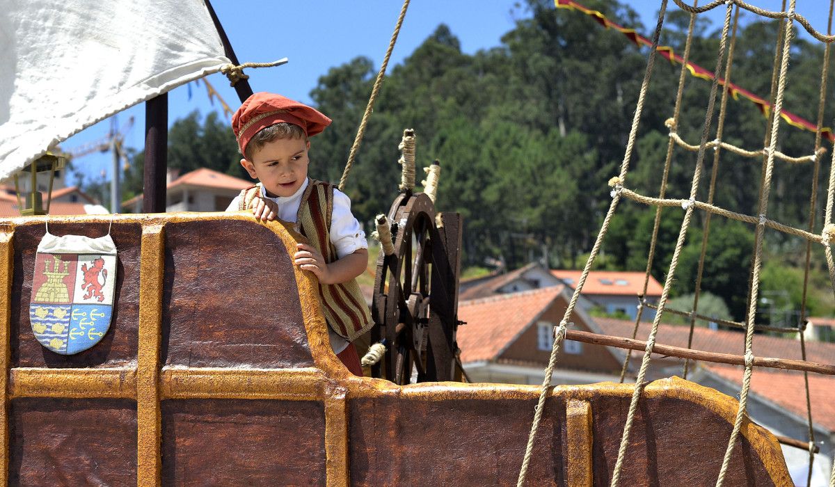 Día de Colón 2015 en Combarro