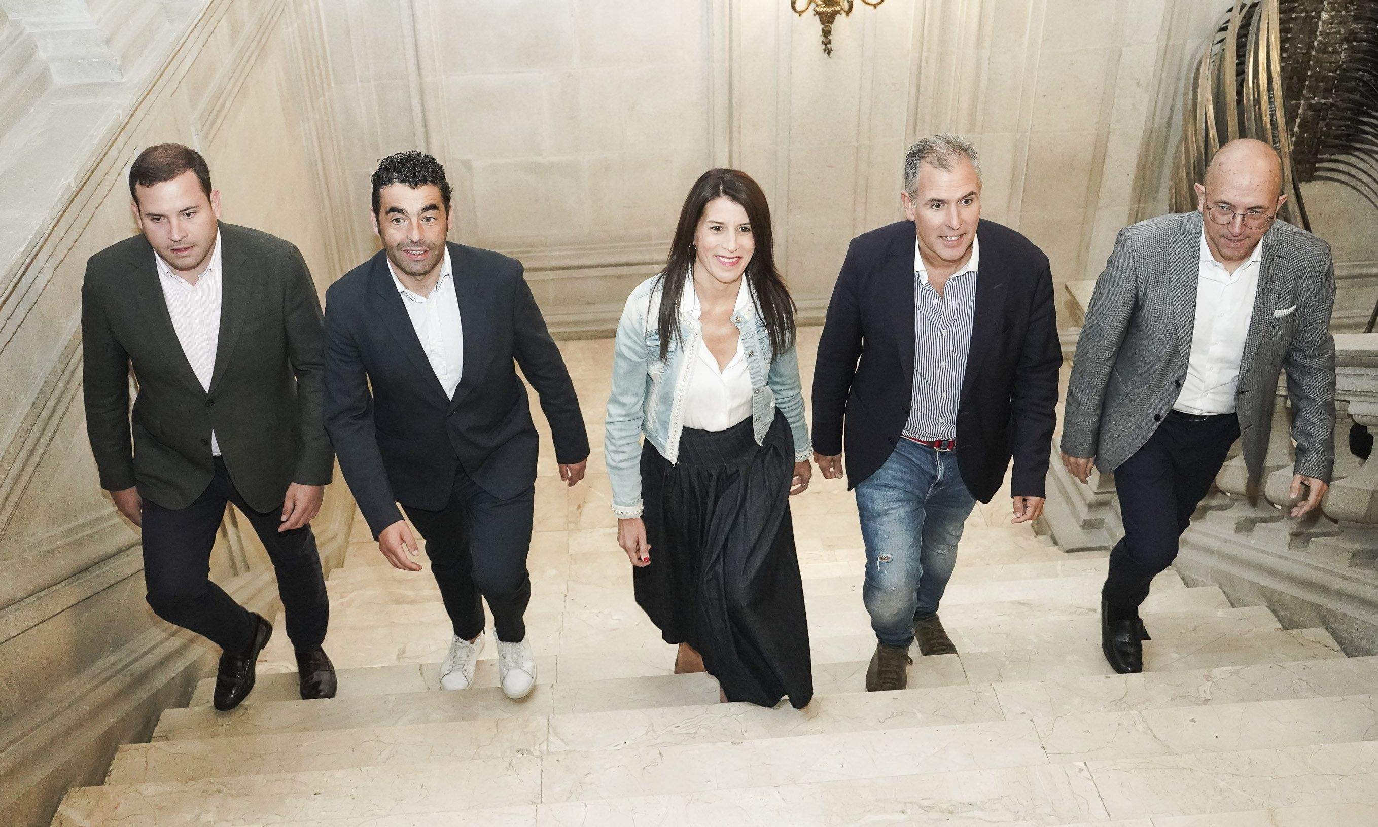 Clausura de la Bienal de Arte de Pontevedra