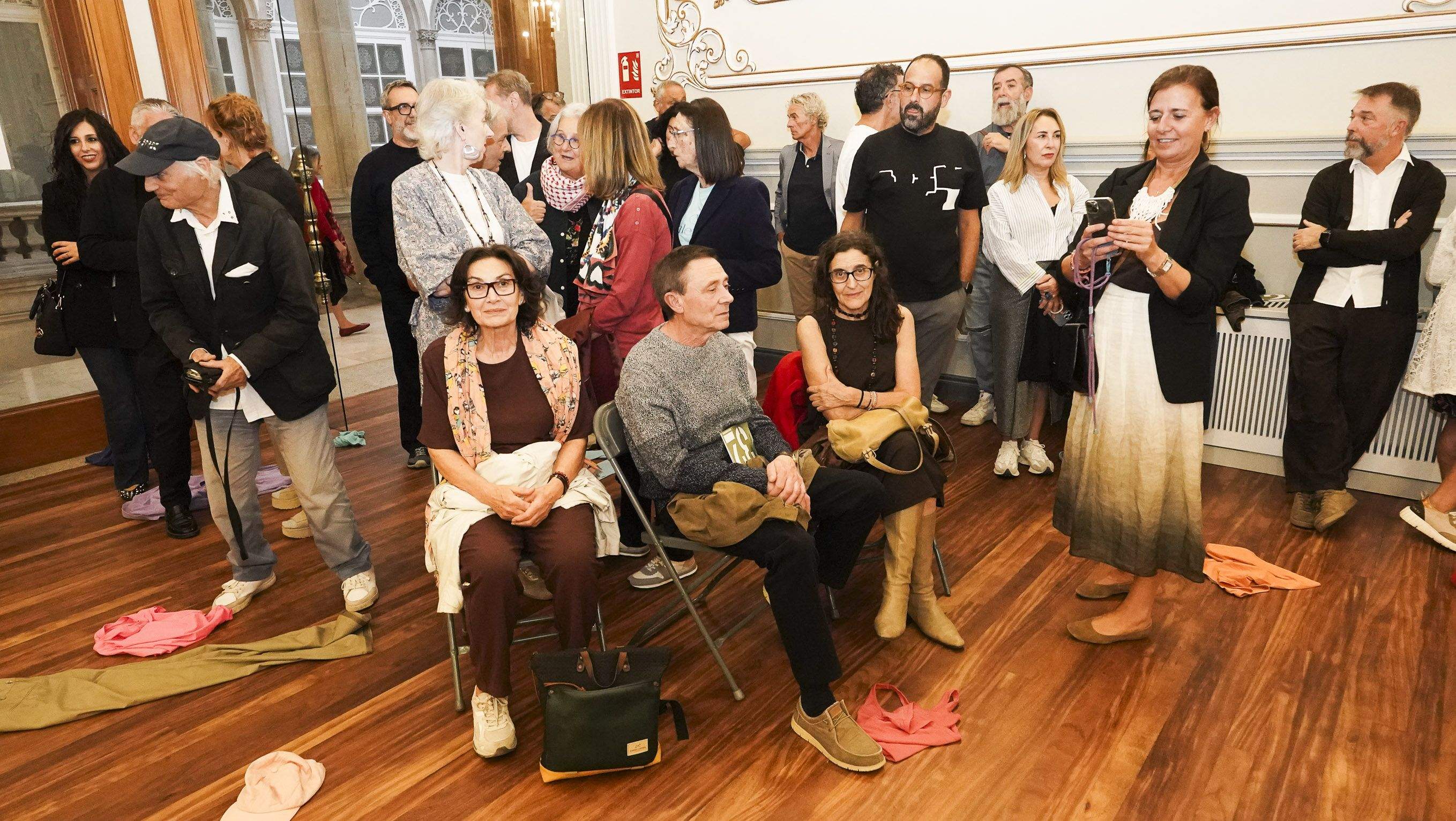 Clausura de la Bienal de Arte de Pontevedra