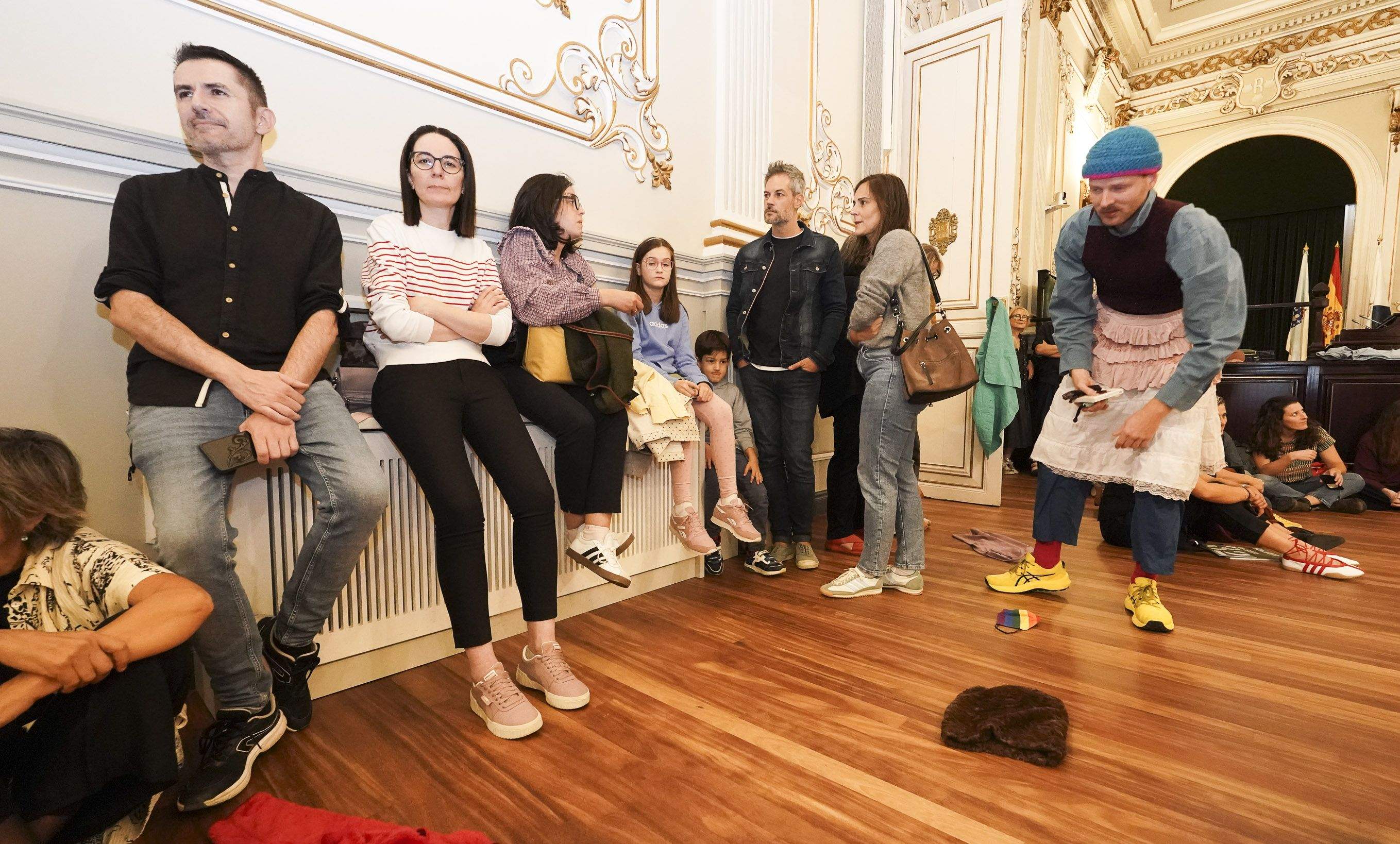 Clausura de la Bienal de Arte de Pontevedra