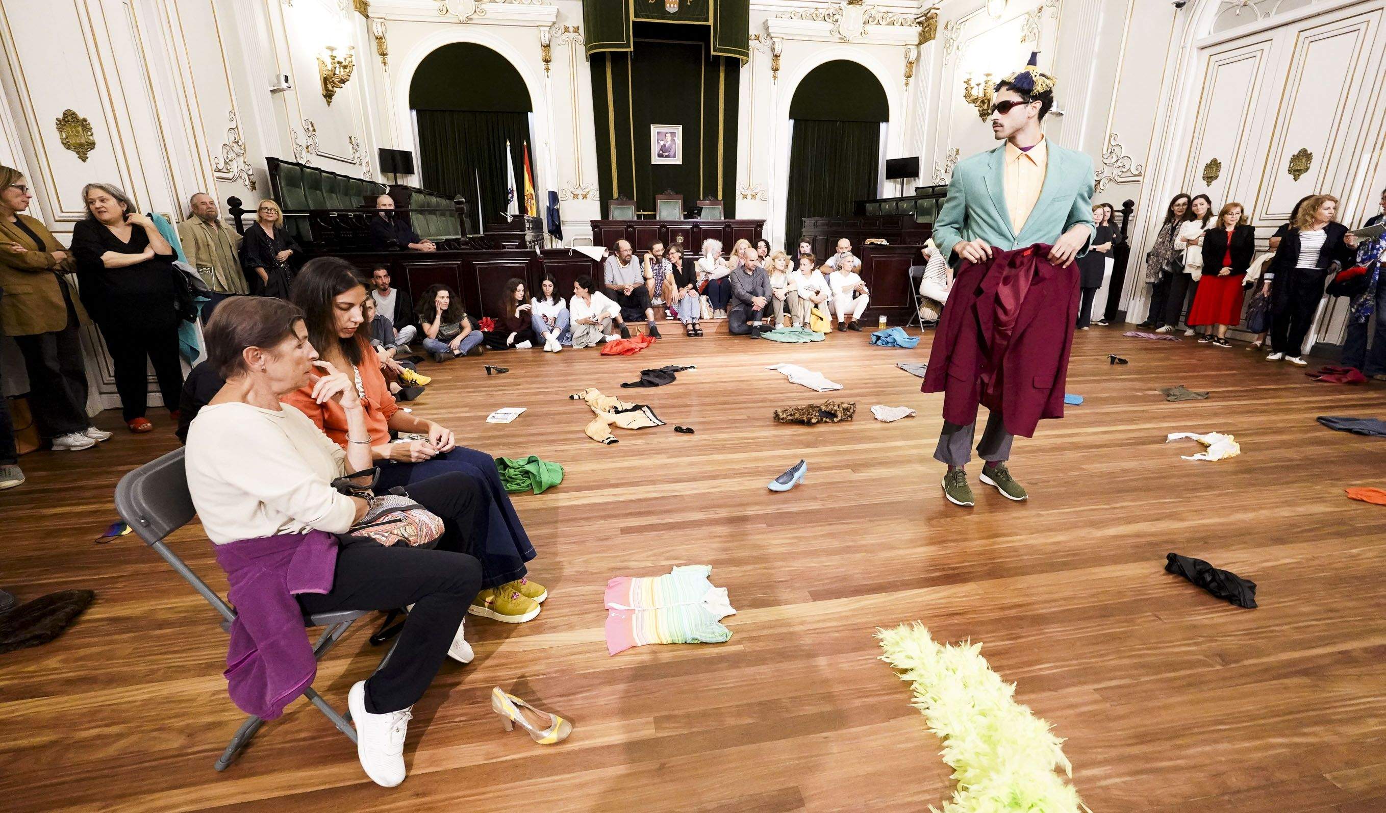 Clausura de la Bienal de Arte de Pontevedra
