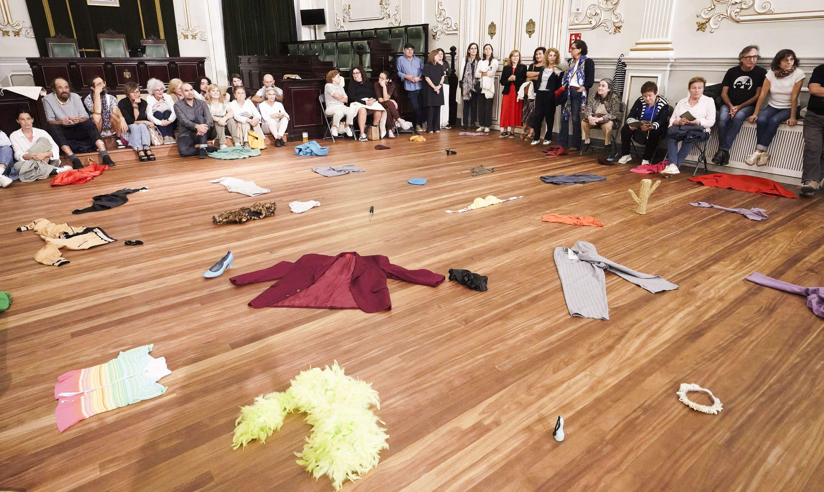 Clausura de la Bienal de Arte de Pontevedra