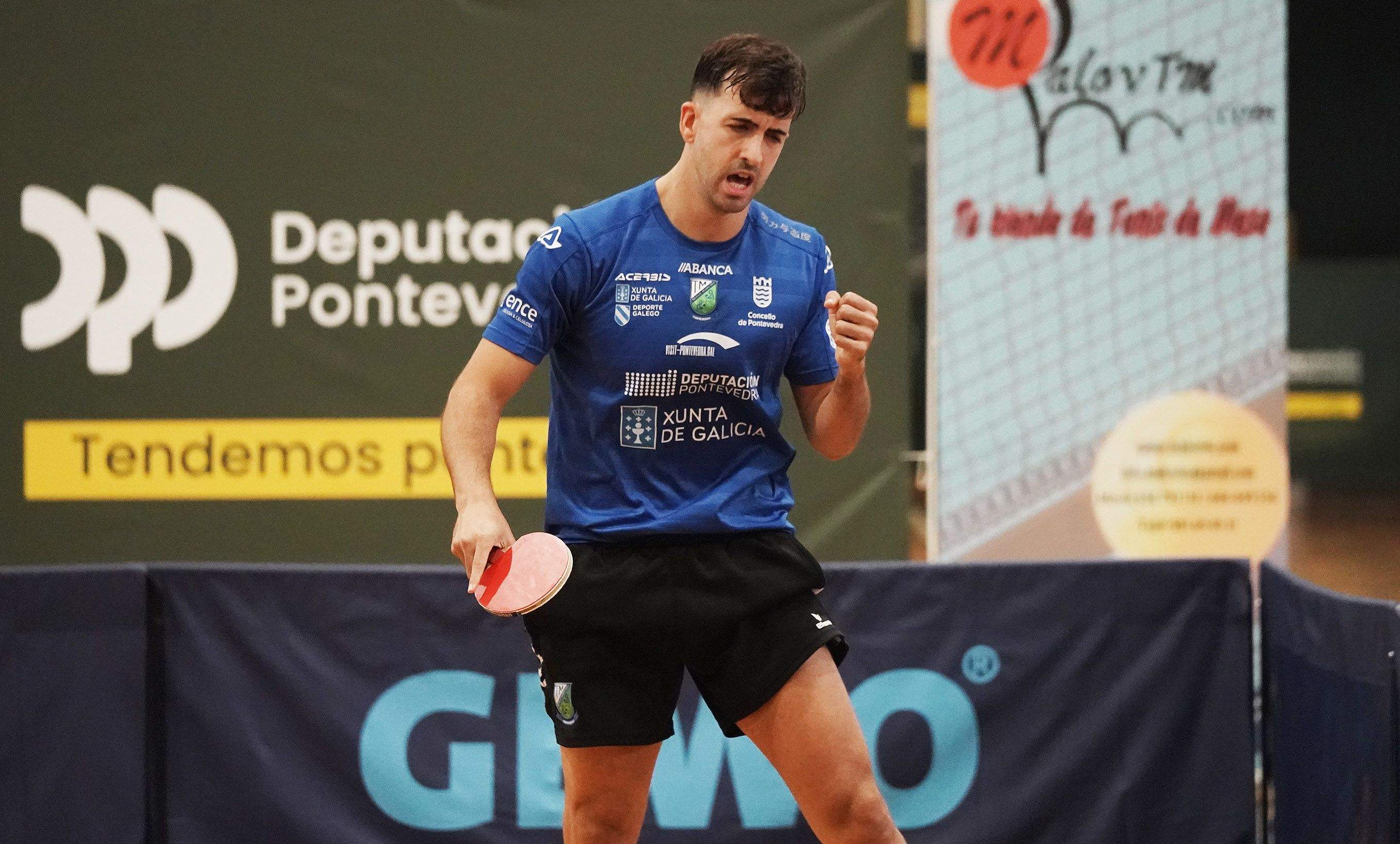 Partido entre Tenis de Mesa Monte Porreiro y Alicante TM