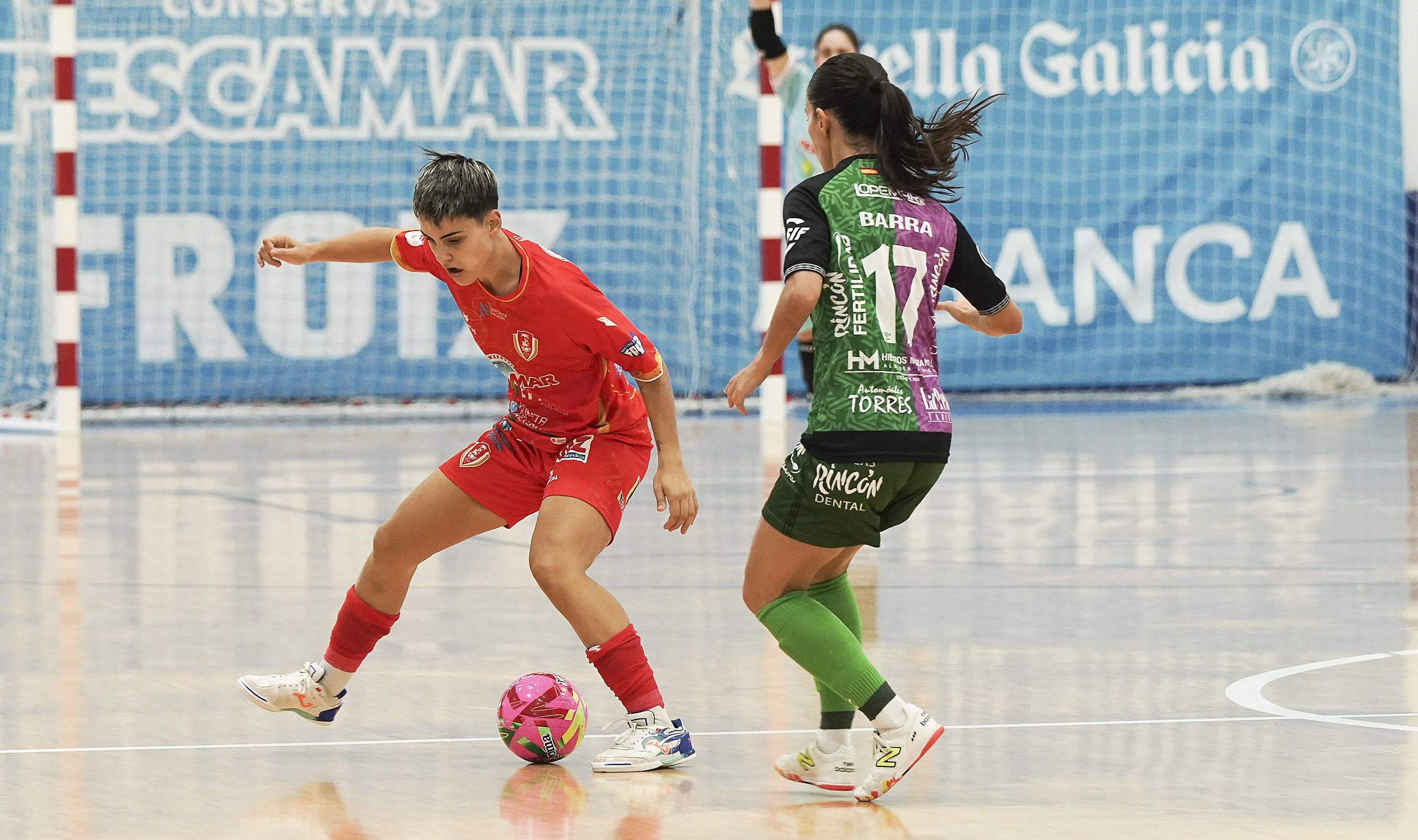 Partido entre Poio Pescamar y Atlético Torcal en A Seca Partido entre Poio Pescamar y Atlético Torcal en A Seca