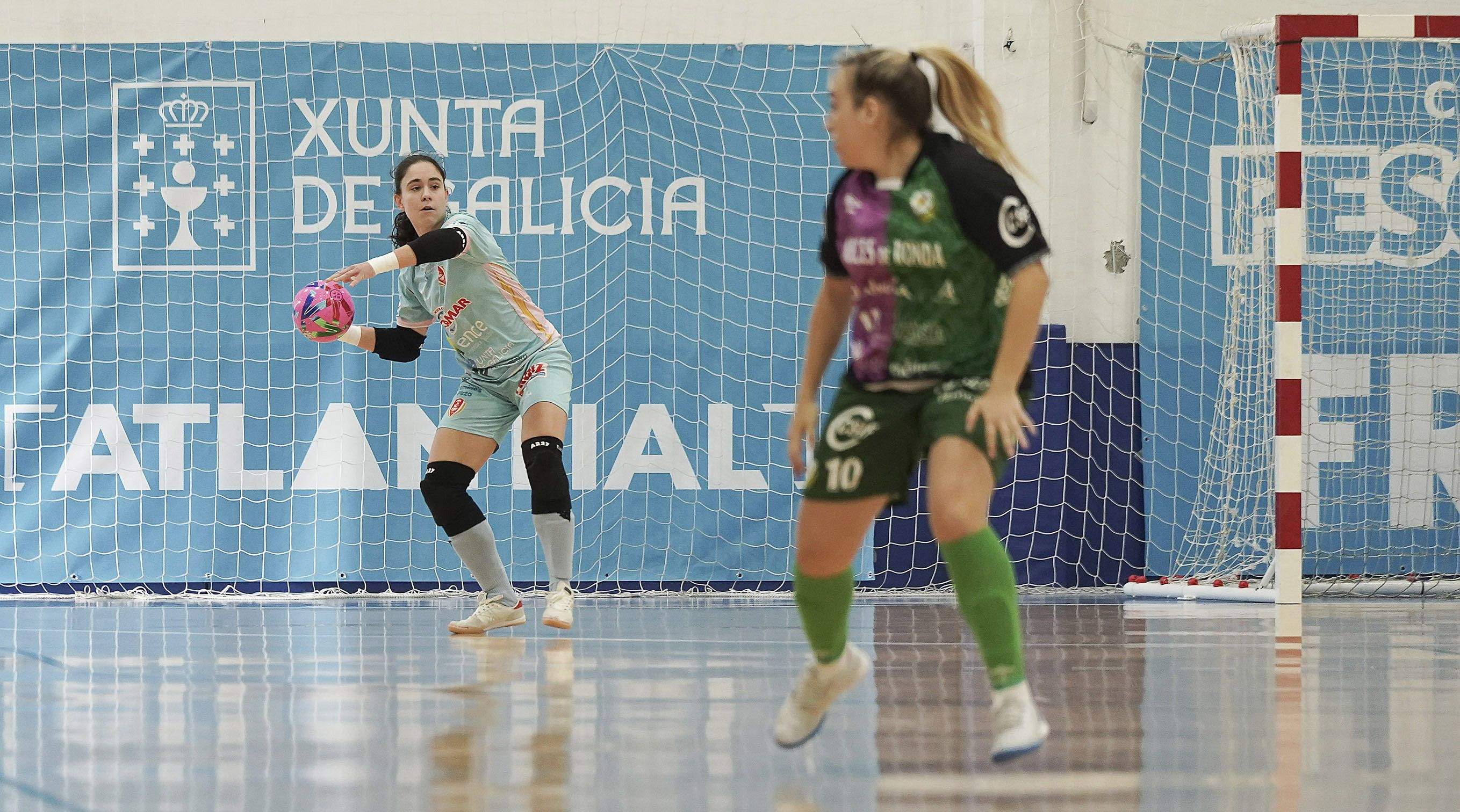 Partido entre Poio Pescamar y Atlético Torcal en A Seca Partido entre Poio Pescamar y Atlético Torcal en A Seca