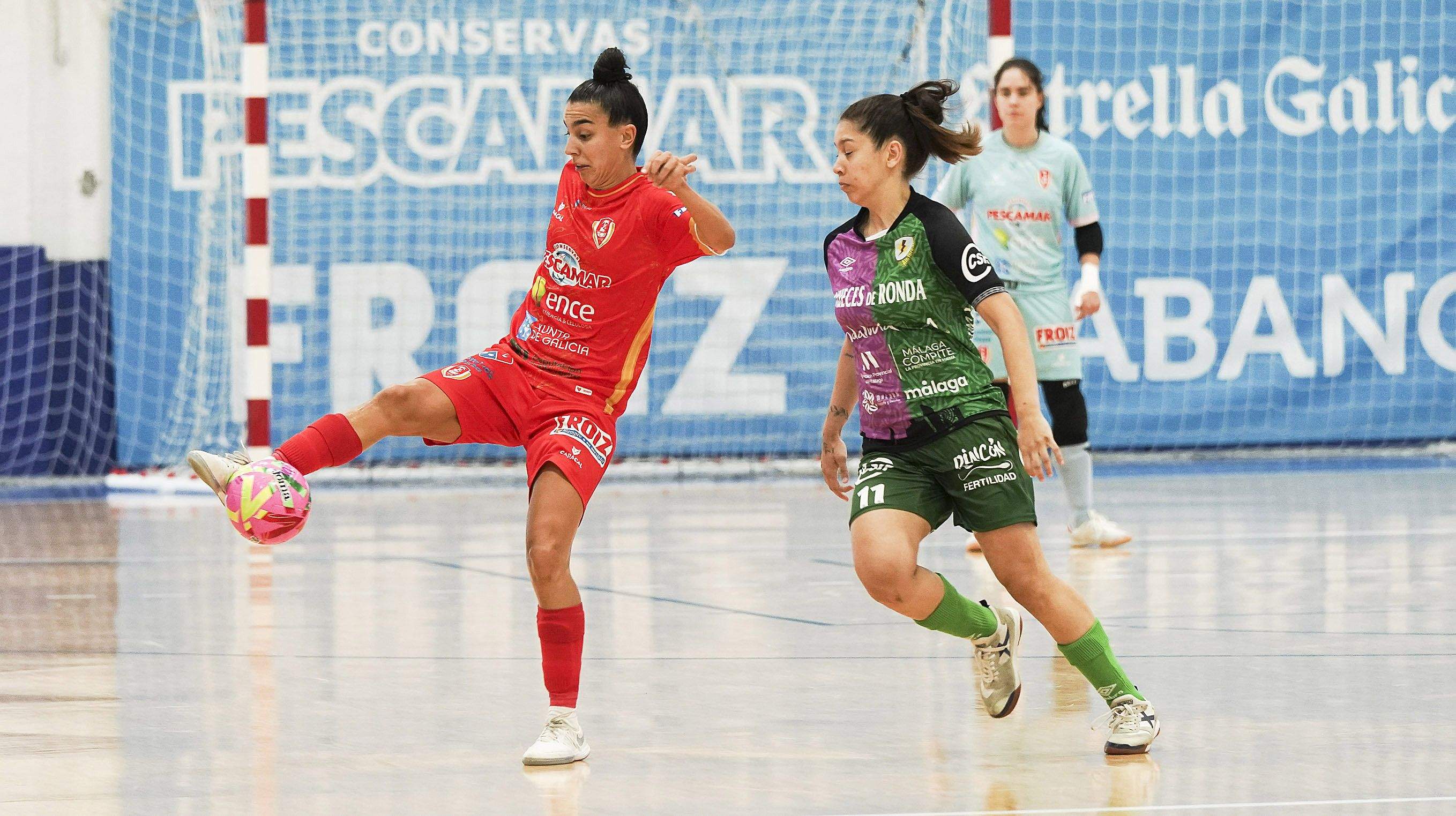 Partido entre Poio Pescamar y Atlético Torcal en A Seca