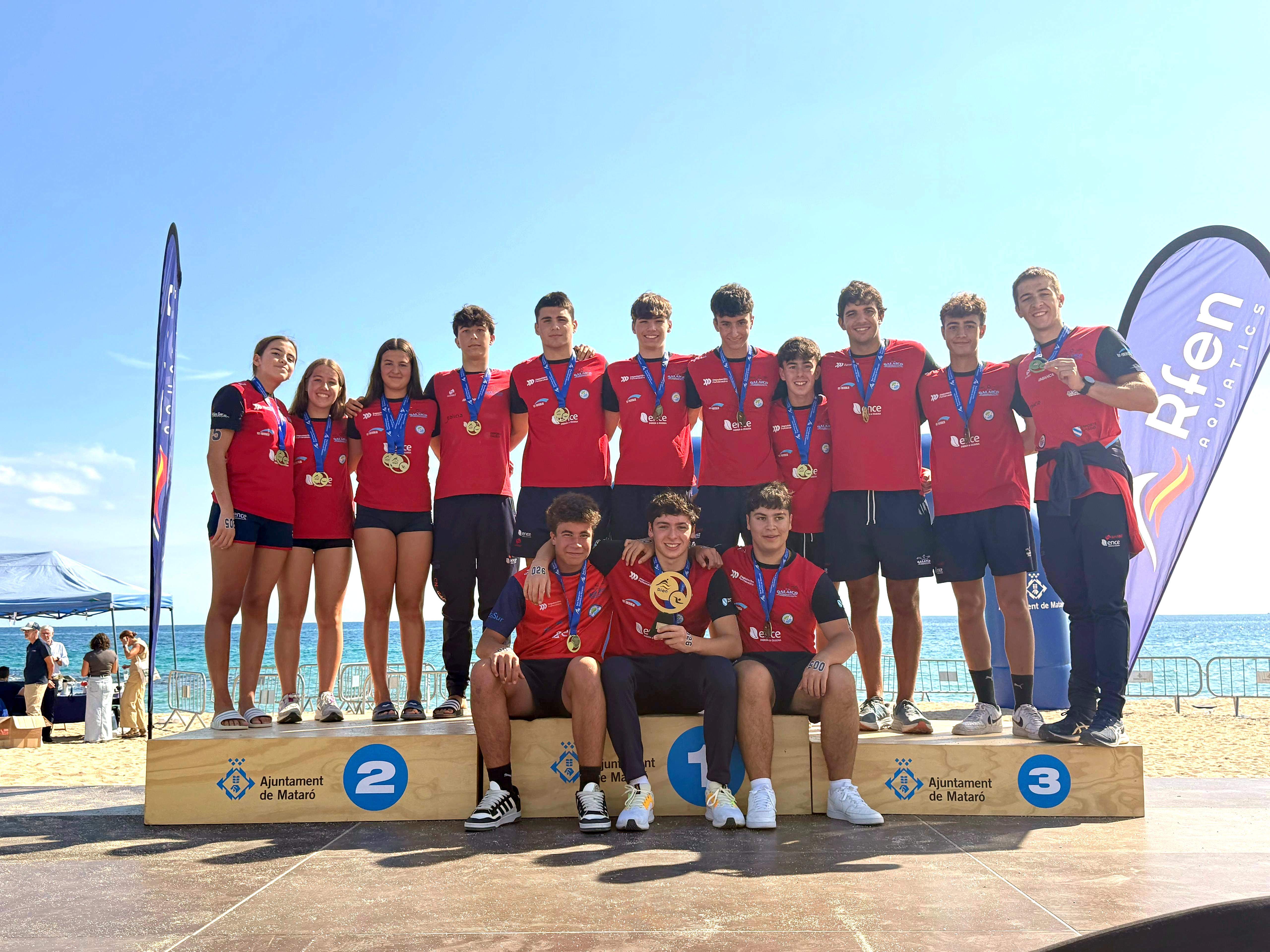 O CN Galaico lograba o Campionato de España de Augas Abertas