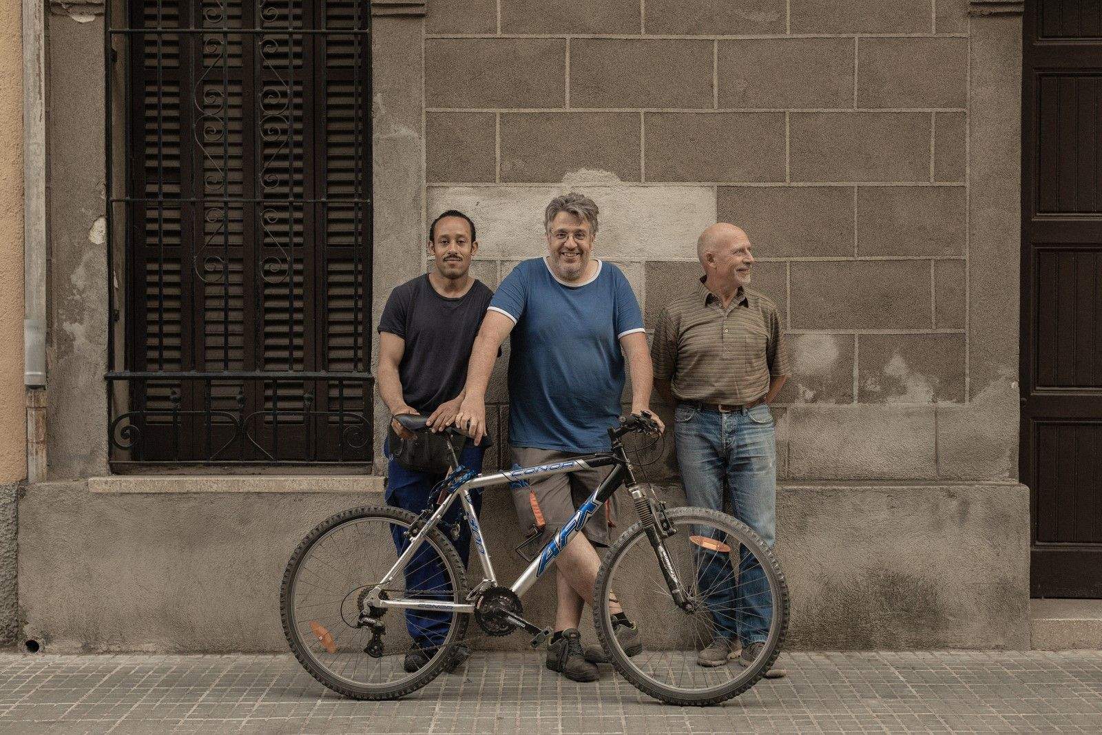 Fotografía promocional da película "Seis días corrientes"