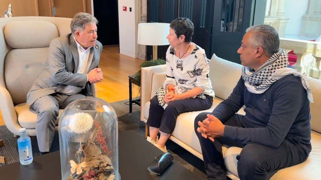 Sami Ashour, presidente de la Asociación Galaico-Árabe Jenin, en Pontevedra