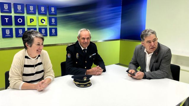 Eva Vilaverde, José Manuel González Abal e Miguel Anxo Fernández Lores