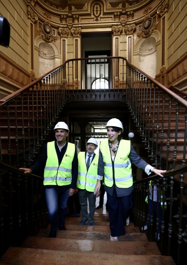 Visita de la conselleira al Pazo de Lourizán
