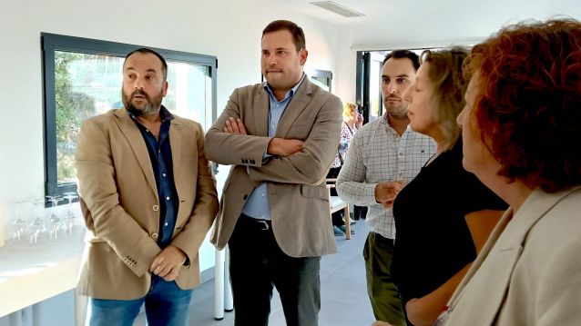 Inauguración del centro social de O Picho, en Vilaboa