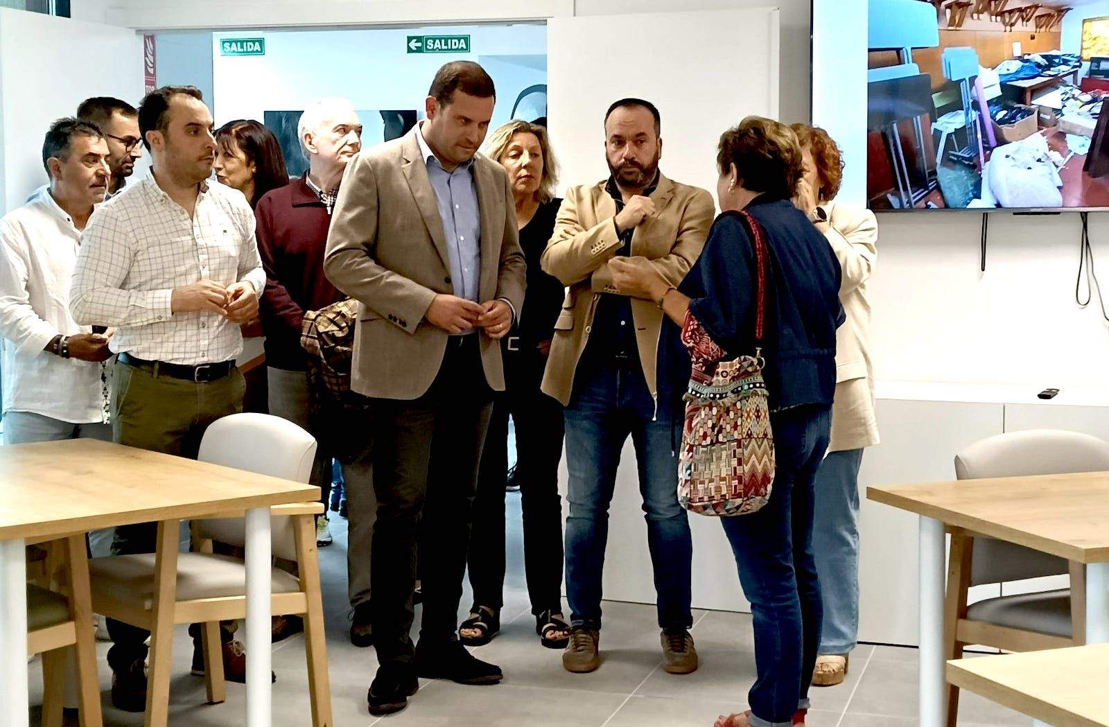Inauguración del centro social de O Picho, en Vilaboa