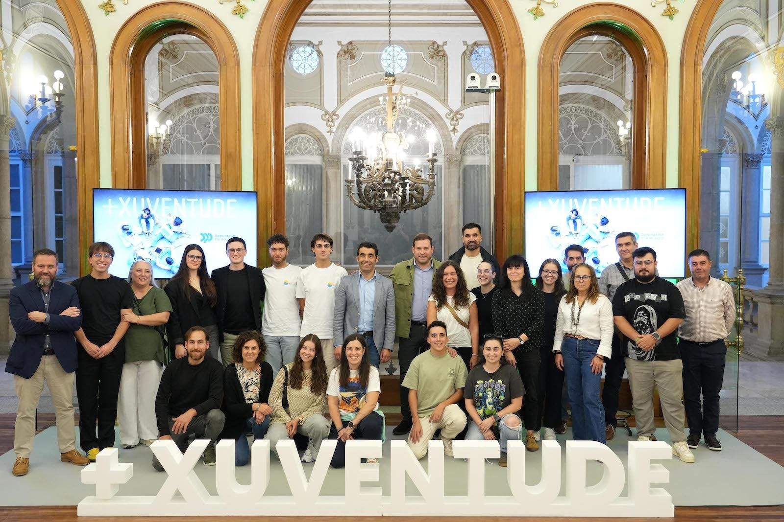 Acto en Pontevedra do programa +Xuventude