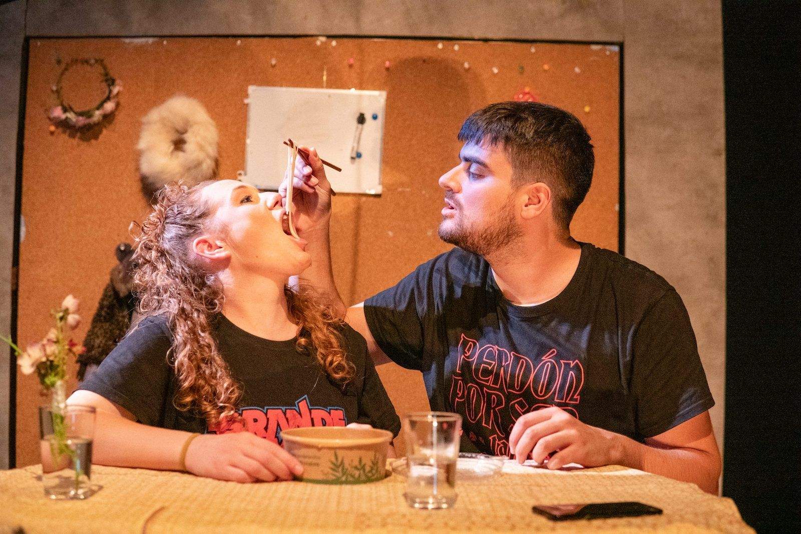 Escena da obra teatral 'Cortello de amor'