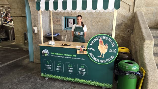 Stand de Pollo Pío Campero de Avigal