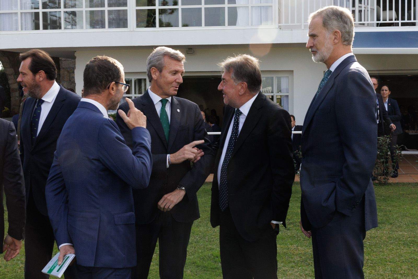 O rei Felipe VI inaugura o sétimo Foro La Toja-Vínculo Atlántico