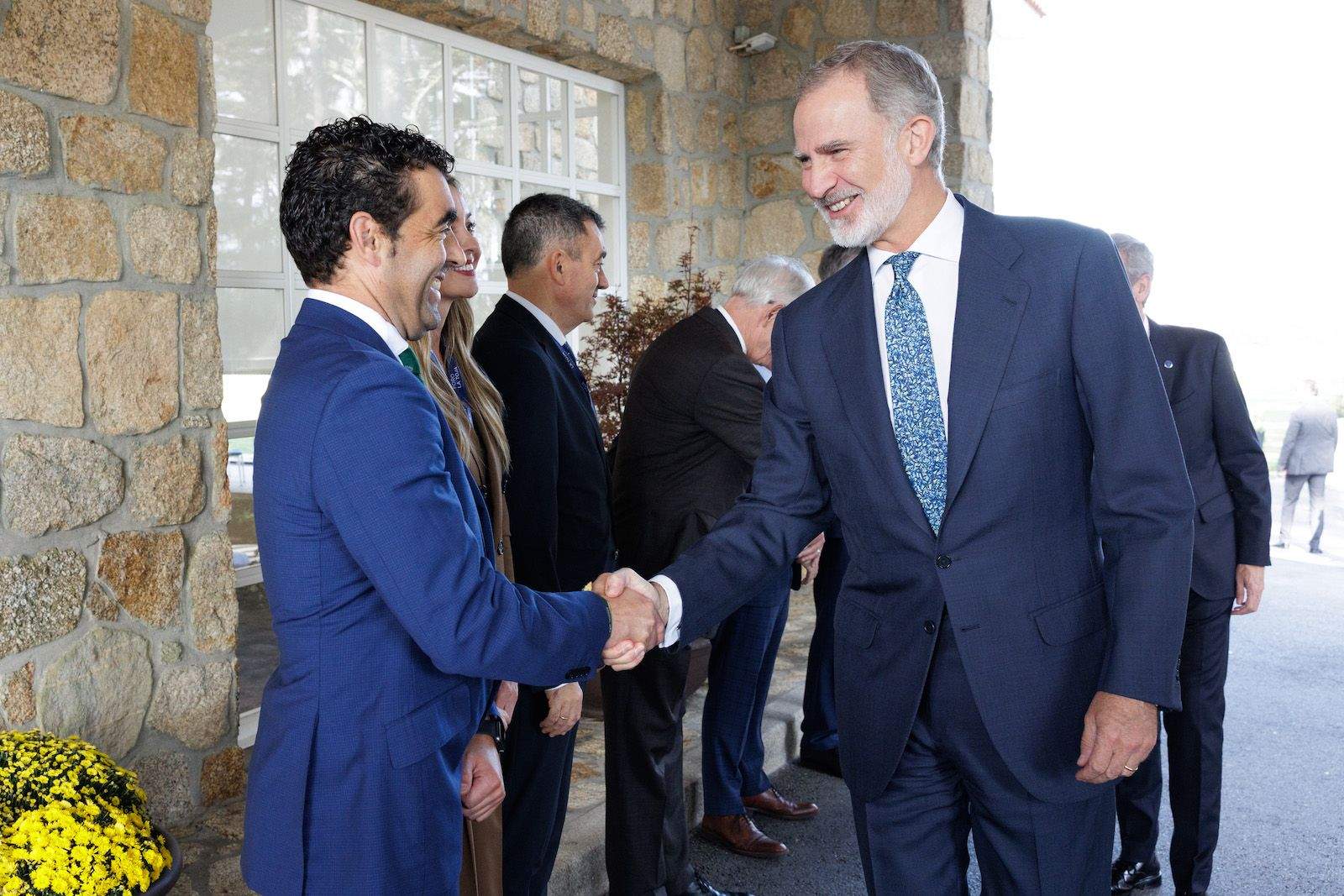 O rei Felipe VI inaugura o sétimo Foro La Toja-Vínculo Atlántico