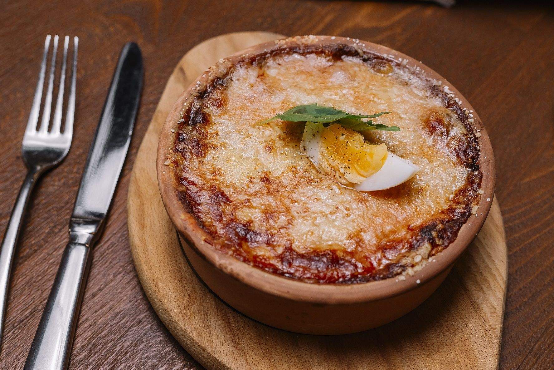 Cazuela gratinada