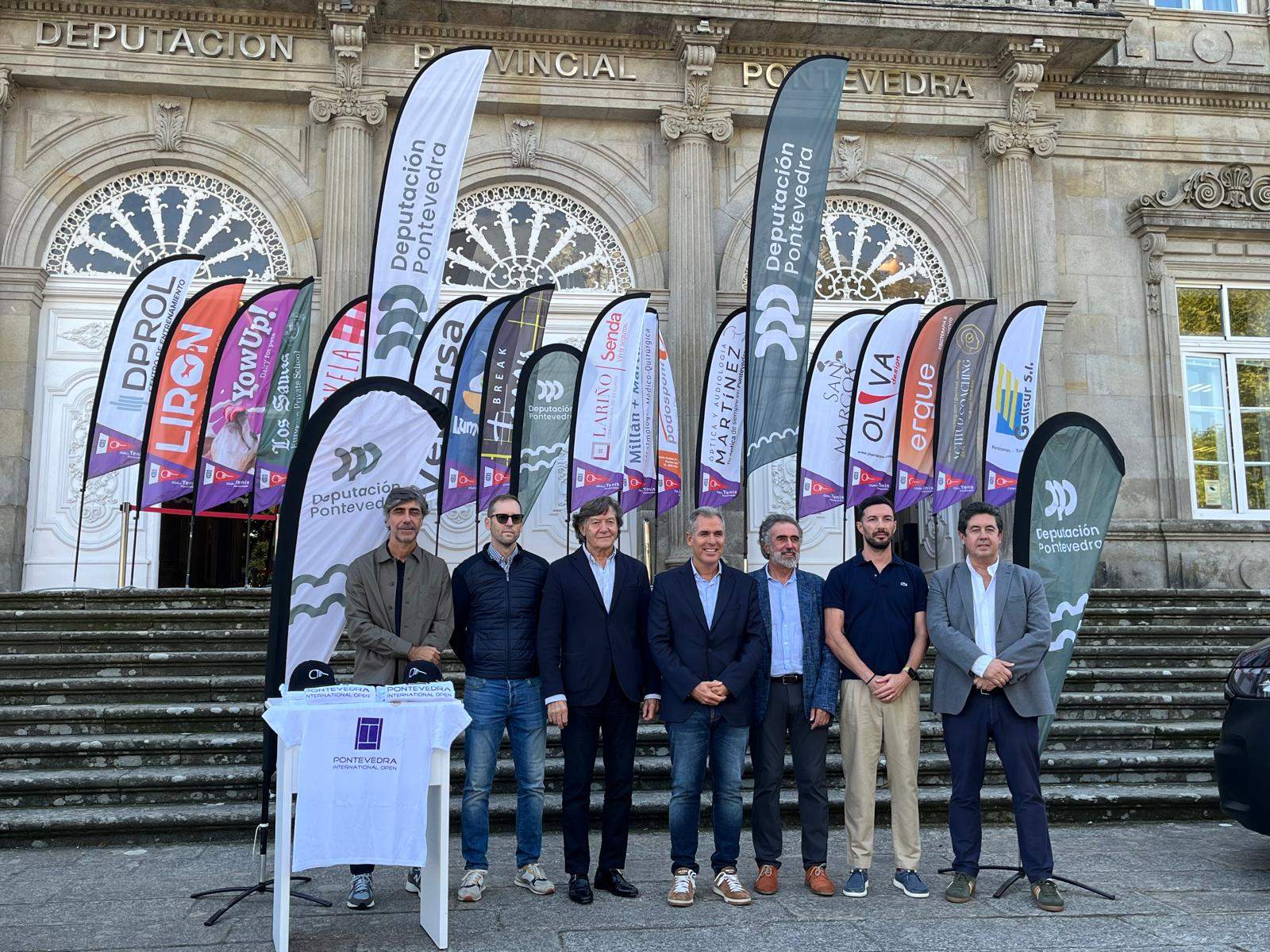 Presentación del M15 Pontevedra Internacional Open de Tenis
